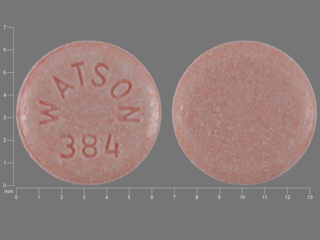 Image 1 - Imprint WATSON 384 - Zovia 1/50E ethinyl estradiol 50 mcg / ethynodiol 1 mg