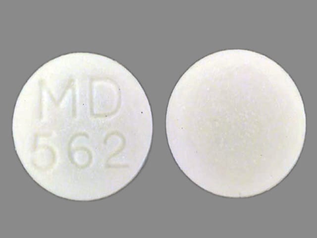 Image 1 - Imprint MD 562 - Metadate ER 20 mg