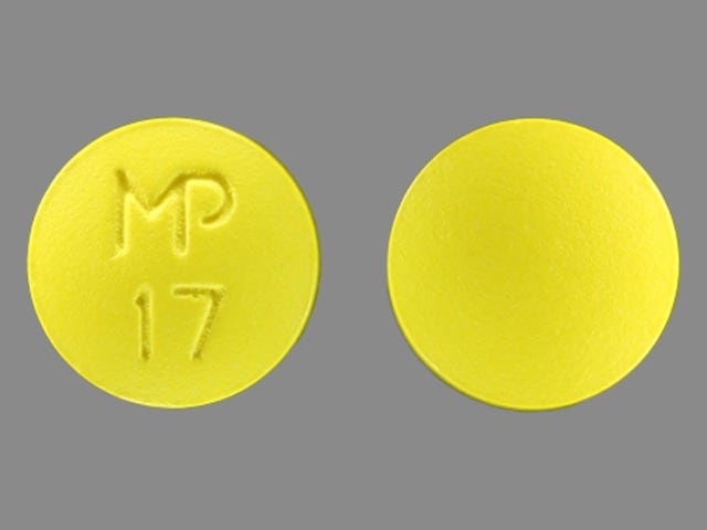 Image 1 - Imprint MP 17 - thioridazine 50 mg