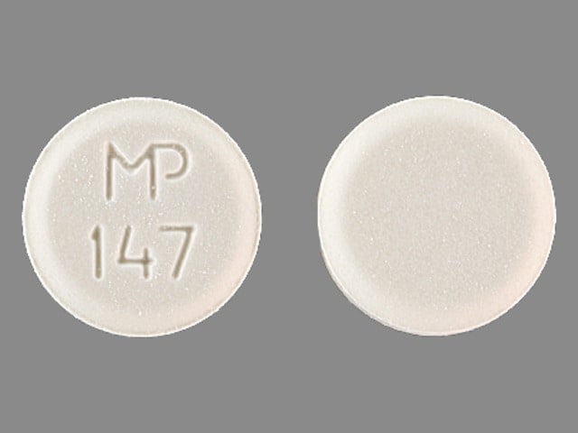 Image 1 - Imprint MP 147 - atenolol 100 mg