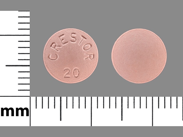 Image 1 - Imprint CRESTOR 20 - Crestor 20 mg