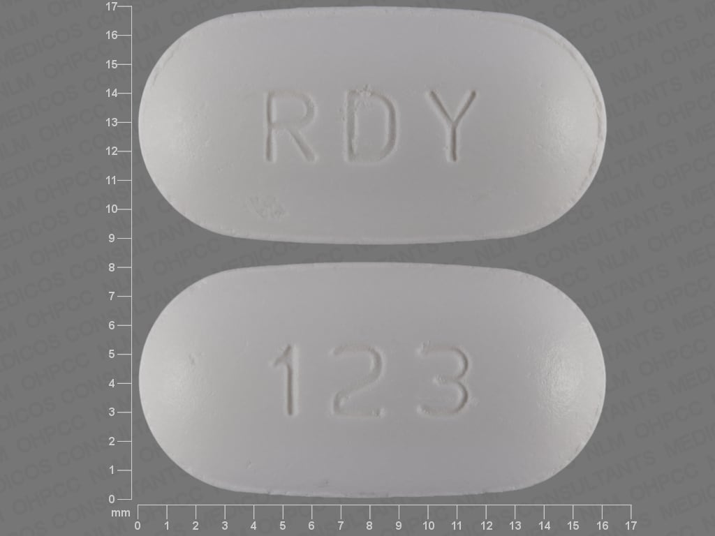 Image 1 - Imprint RDY 123 - atorvastatin 40 mg