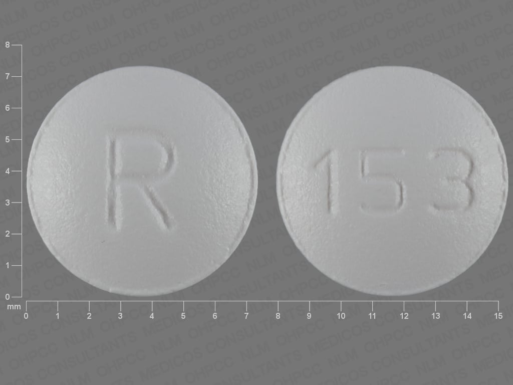 Image 1 - Imprint R 153 - ondansetron 4 mg