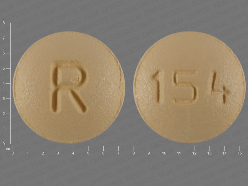 Image 1 - Imprint R 154 - ondansetron 8 mg