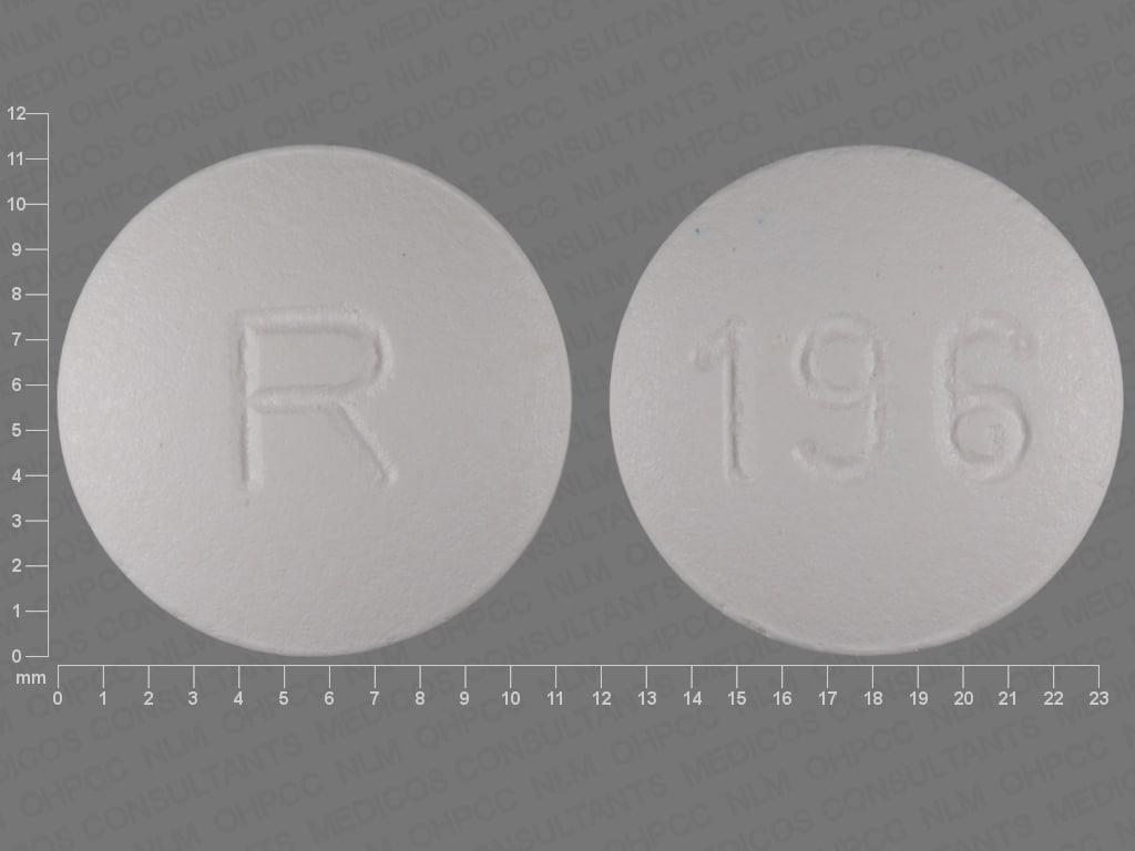 Image 1 - Imprint R 196 - clopidogrel 75 mg (base)