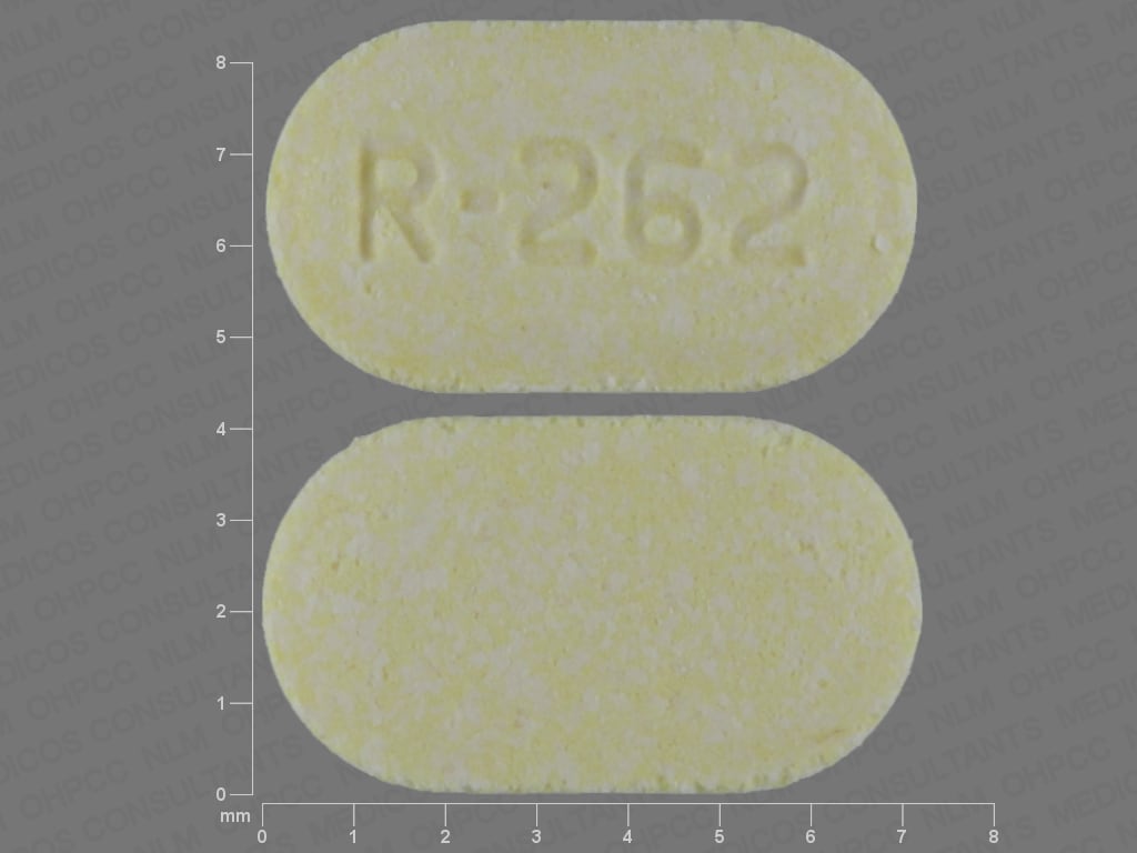 Image 1 - Imprint R-262 - olanzapine 5 mg