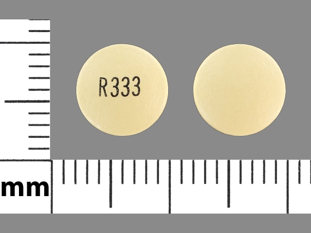 Image 1 - Imprint R333 - pantoprazole 40 mg