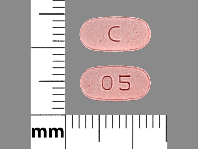 Image 1 - Imprint C 05 - fluconazole 100 mg