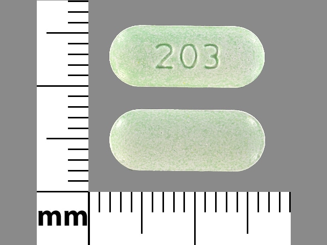 Image 1 - Imprint 203 - hyoscyamine 0.375 mg
