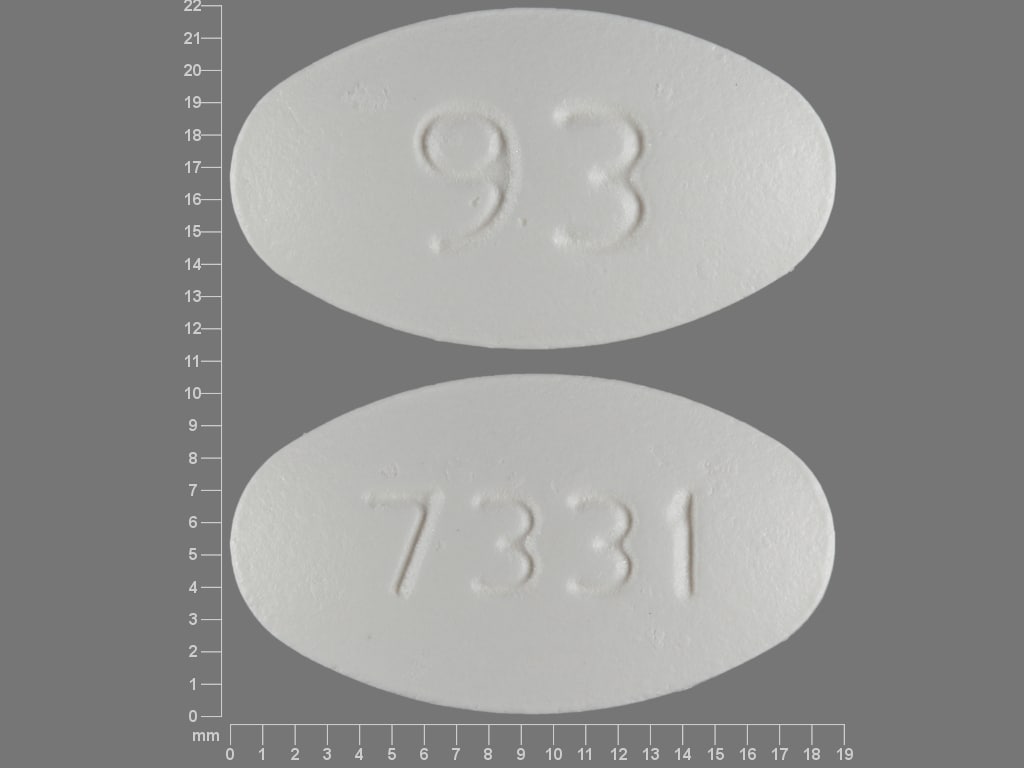 Image 1 - Imprint 93 7331 - Lofibra 160 mg