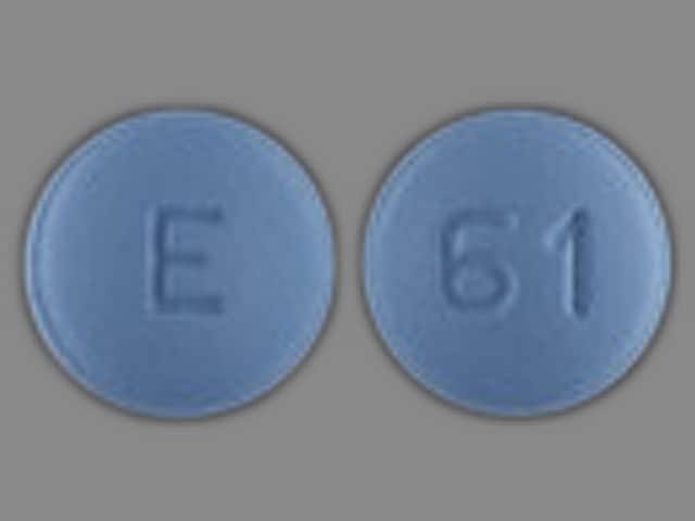Image 1 - Imprint E 61 - finasteride 5 mg