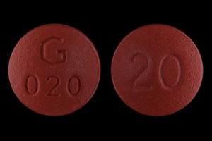 Image 1 - Imprint 20 G 020 - quinapril 20 mg