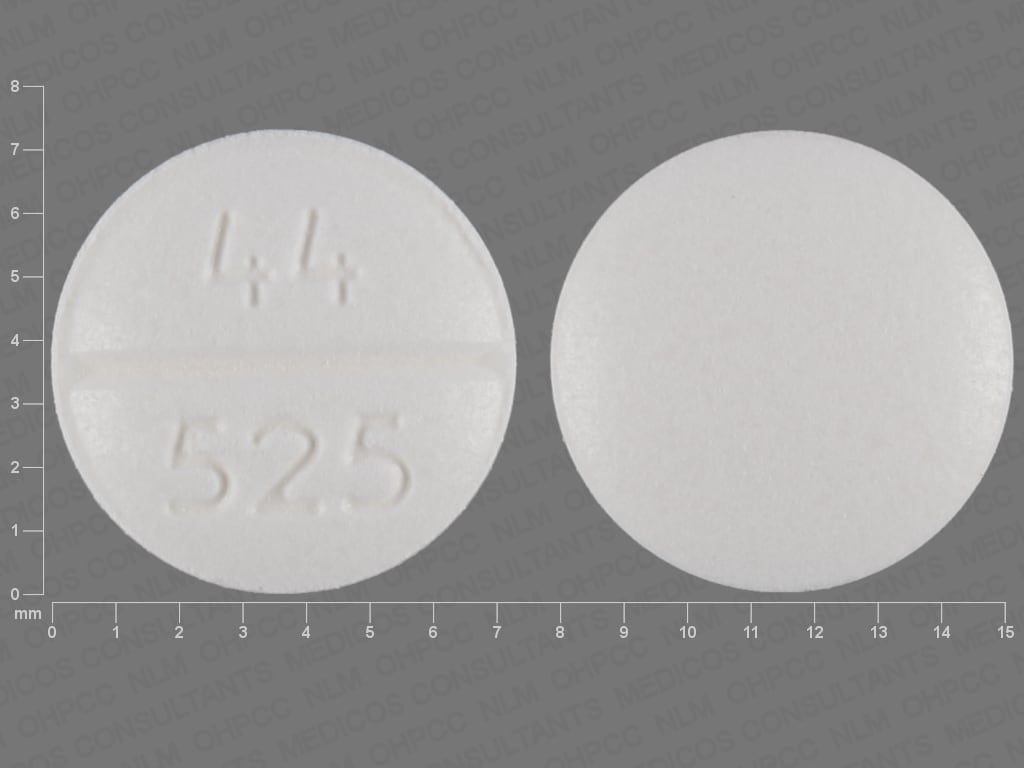 Image 1 - Imprint 44 525 - Acta-Tabs PE chlorpheniramine 4 mg / phenylephrine 10 mg