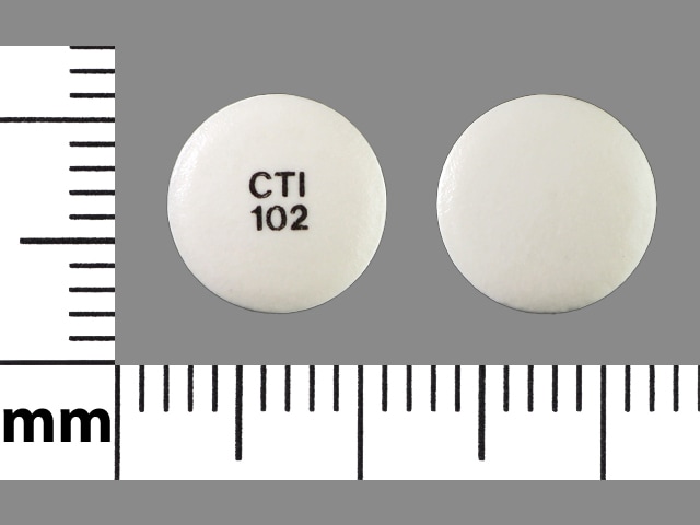 Image 1 - Imprint CTI 102 - diclofenac 50 mg