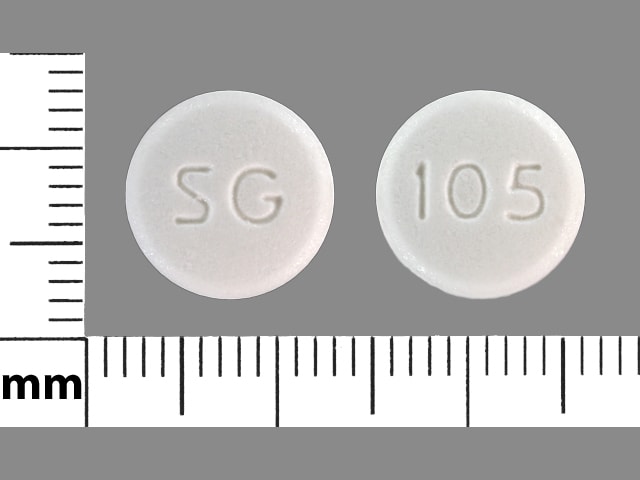 Image 1 - Imprint SG 105 - metformin 500 mg