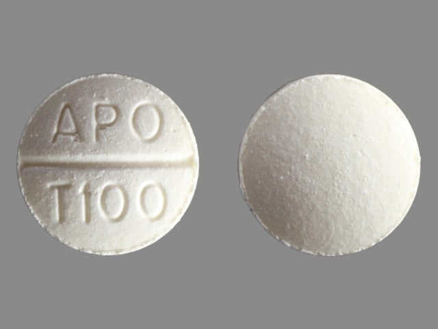Pill Finder APO T100 White Round Medicine