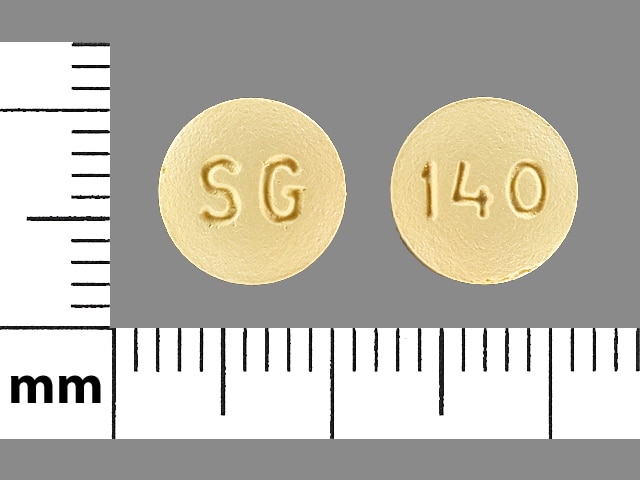 Image 1 - Imprint SG 140 - donepezil 10 mg