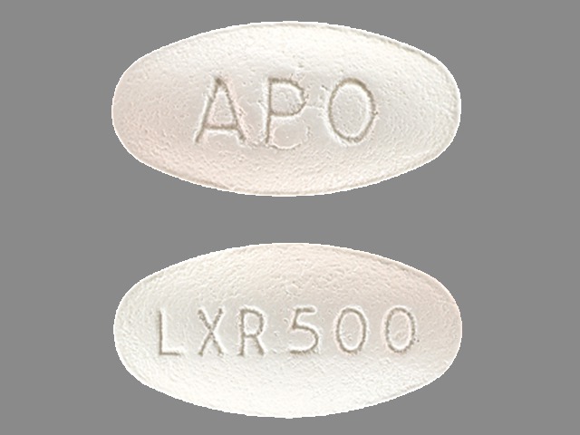 Pill Finder Apo Lxr White Elliptical Oval Medicine