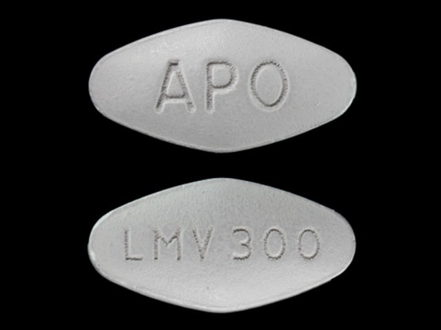 Imprint APO LMV 300 - lamivudine 300 mg