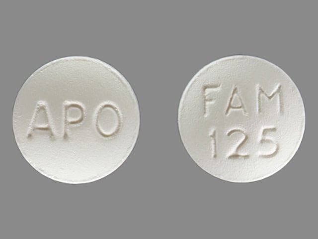 Image 1 - Imprint APO FAM 125 - famciclovir 125 mg