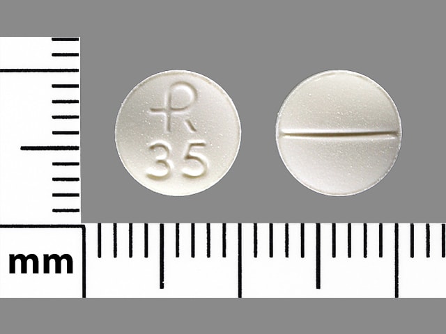 Image 1 - Imprint R 35 - clonazepam 2 mg