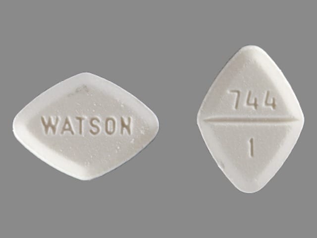 Imprint WATSON 744 1 - estazolam 1 mg
