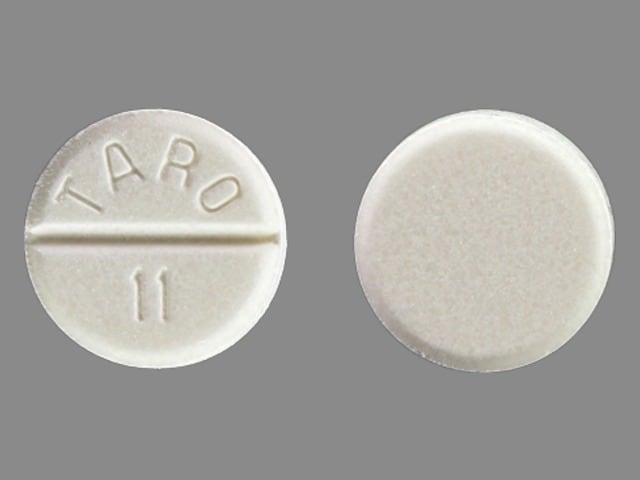 Imprint TARO 11 - carbamazepine 200 mg