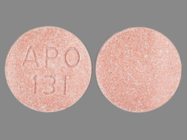 Image 1 - Imprint APO 131 - carbidopa/levodopa 25 mg / 100 mg