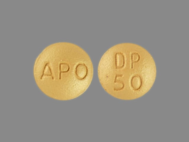 Image 1 - Imprint APO DP 50 - diclofenac 50 mg