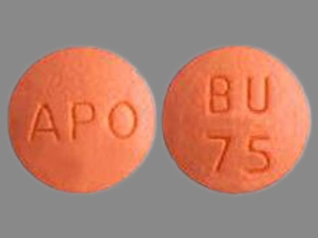 Image 1 - Imprint APO BU 75 - bupropion 75 mg