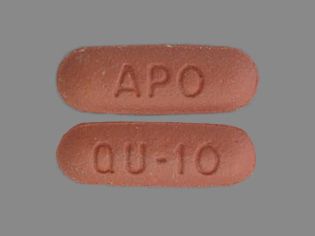Image 1 - Imprint APO QU 10 - quinapril 10 mg
