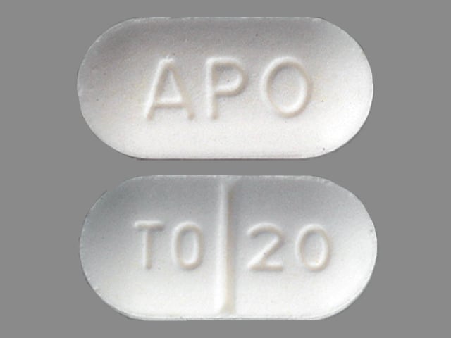 Image 1 - Imprint APO TO 20 - torsemide 20 mg