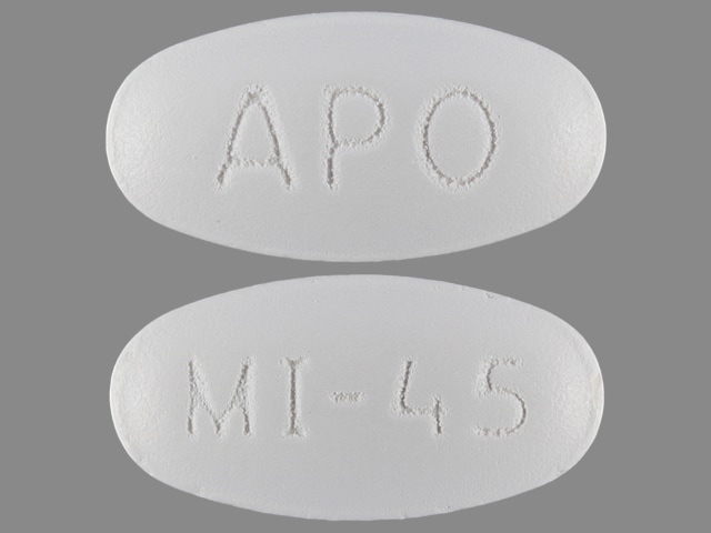 Image 1 - Imprint APO MI 45 - mirtazapine 45 mg