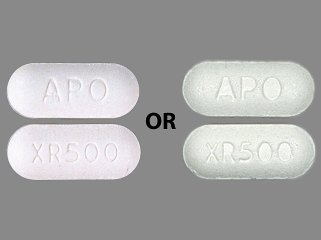 Image 1 - Imprint APO XR500 - metformin 500 mg