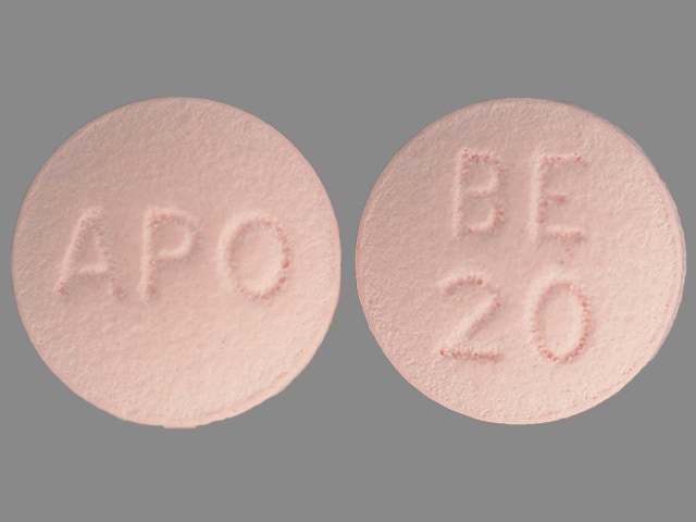 Image 1 - Imprint APO BE 20 - benazepril 20 mg