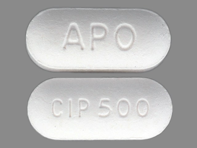 Pill Finder: APO CIP 500 White Capsule-shape - Medicine.com