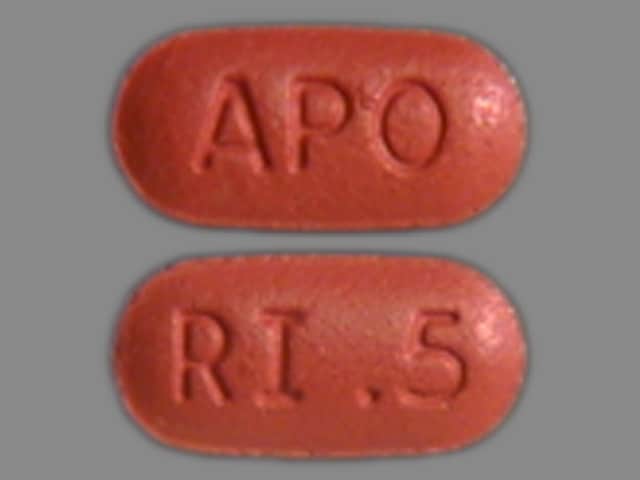 Image 1 - Imprint APO RI .5 - risperidone 0.5 mg