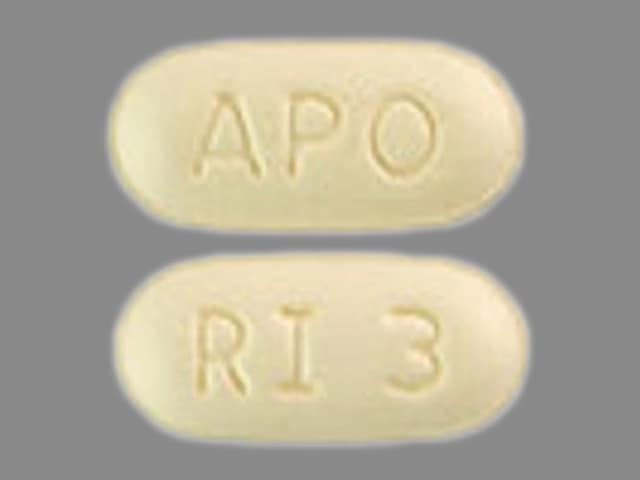 Image 1 - Imprint APO RI 3 - risperidone 3 mg