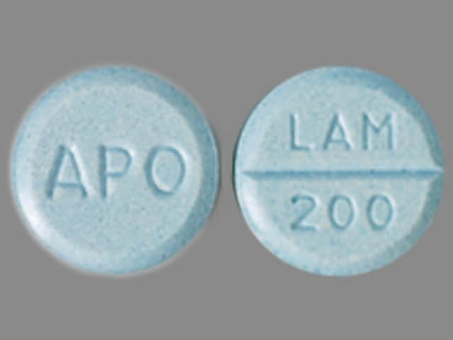 Image 1 - Imprint APO LAM 200 - lamotrigine 200 mg