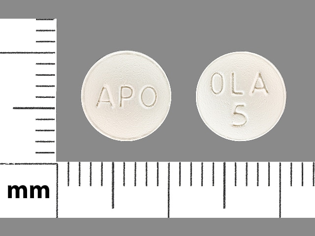 Image 1 - Imprint APO OLA 5 - olanzapine 5 mg