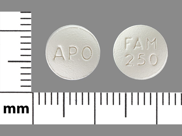 Image 1 - Imprint APO FAM 250 - famciclovir 250 mg