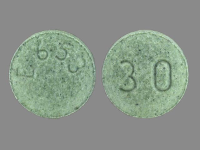 Image 1 - Imprint E653 30 - morphine 30 mg