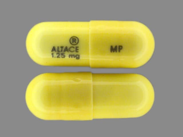 Image 1 - Imprint ALTACE 1.25 mg MP - Altace 1.25 mg