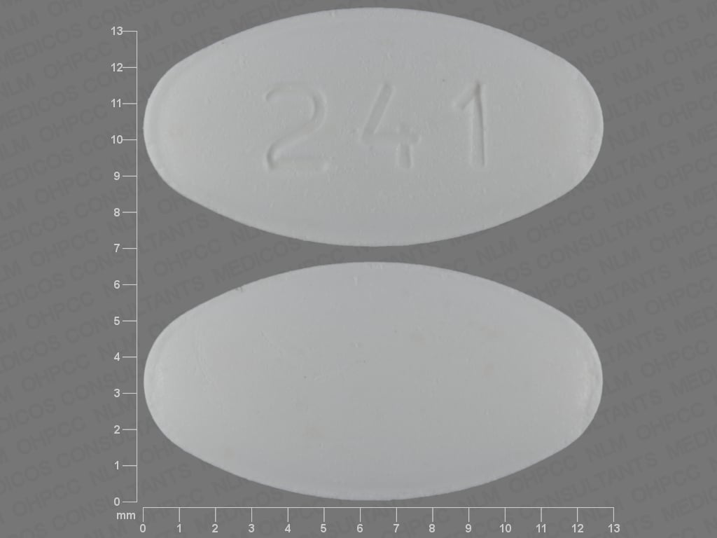 Image 1 - Imprint 241 - ondansetron 8 mg
