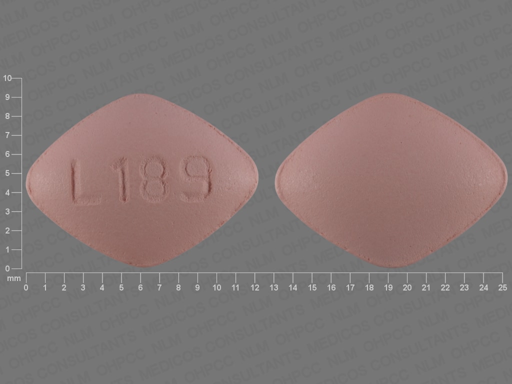 Imprint L189 - desvenlafaxine 50 mg