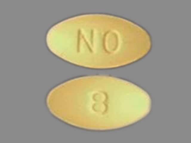 Image 1 - Imprint NO 8 - ondansetron 8 mg
