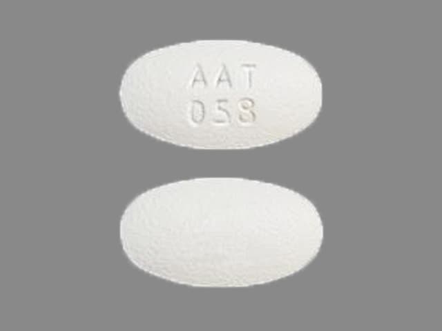 Image 1 - Imprint AAT 058 - amlodipine/atorvastatin 5 mg / 80 mg