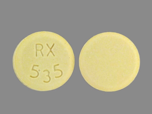 Image 1 - Imprint RX 535 - lisinopril 40 mg