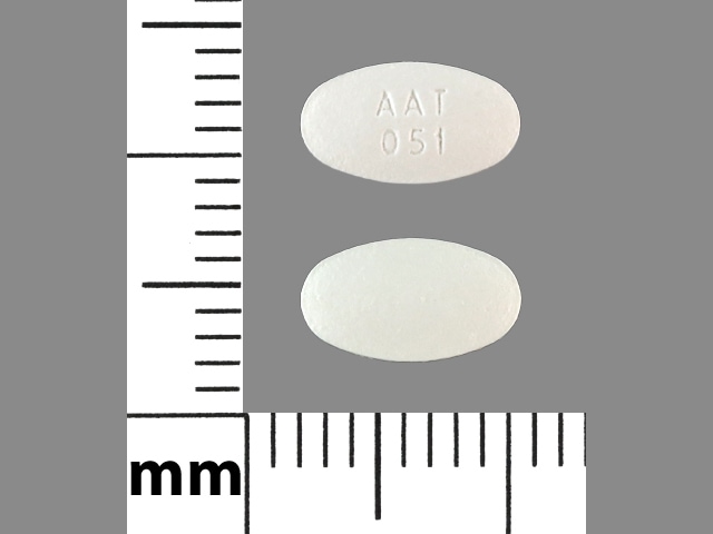 Image 1 - Imprint AAT 051 - amlodipine/atorvastatin 5 mg / 10 mg