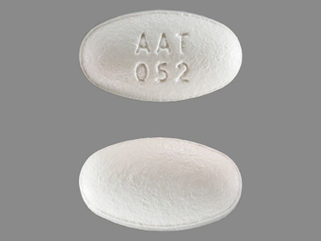 Image 1 - Imprint AAT 052 - amlodipine/atorvastatin 5 mg / 20 mg